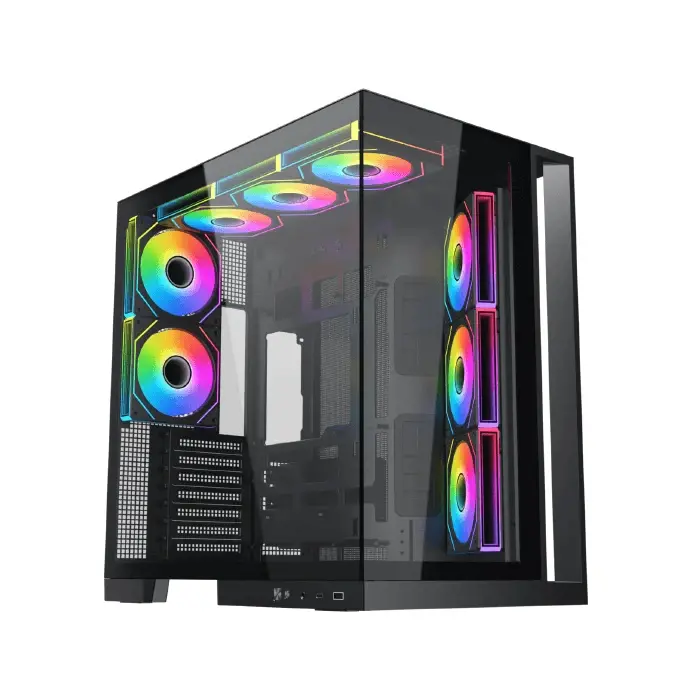 Carcasă Xigmatek ATX - Aqua 7 - 8 ventilatoare ARGB, USB-C
