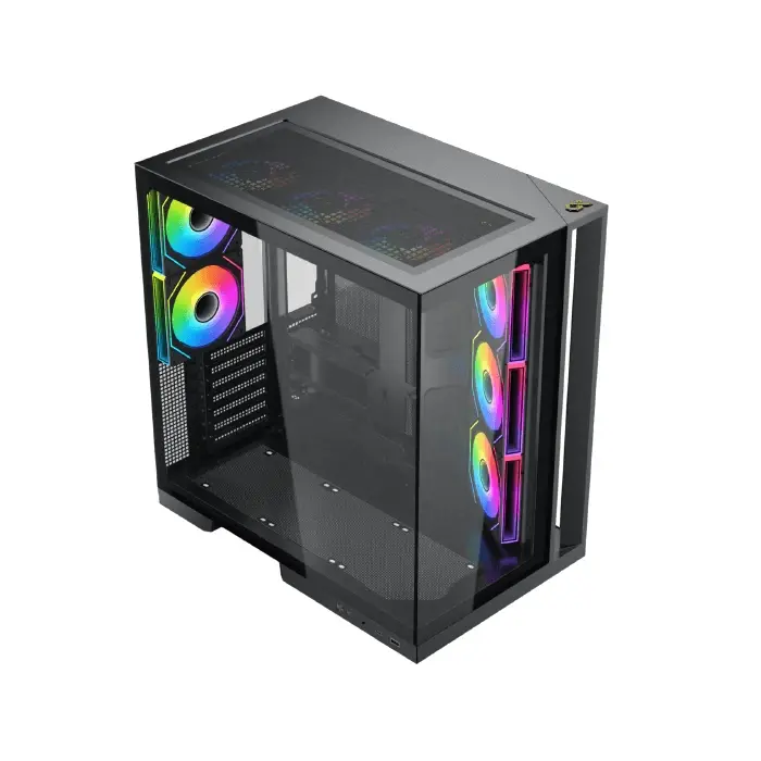 Xigmatek кутия Case ATX - Aqua 7 - 8 ARGB Fans, USB-C - image 1