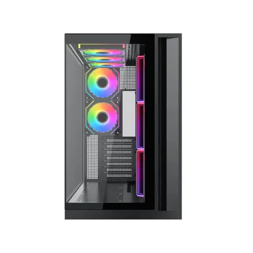 Xigmatek κουτί υπολογιστή ATX - Aqua 7 - 8 ανεμιστήρες ARGB, USB-C - 3