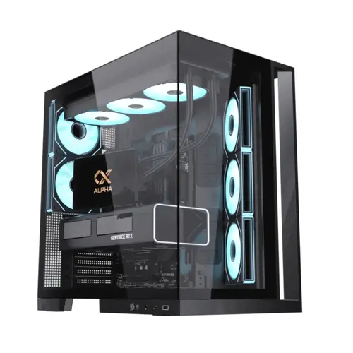 Xigmatek кутия Case ATX - Aqua 7 - 8 ARGB Fans, USB-C - image 5