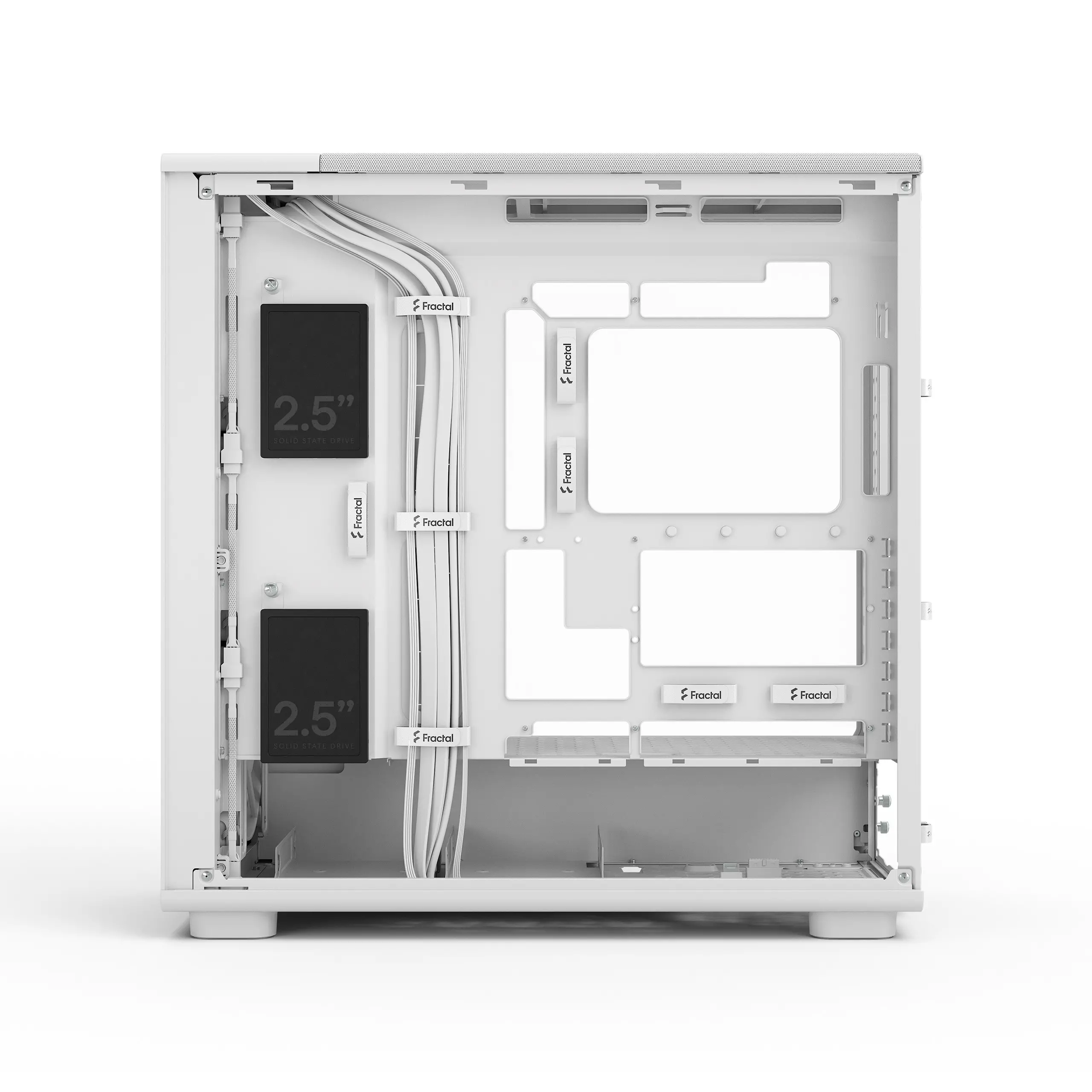 Кутия за компютър, FRACTAL DESIGN FD EPOCH XL WHITE TG CLEAR - image 7