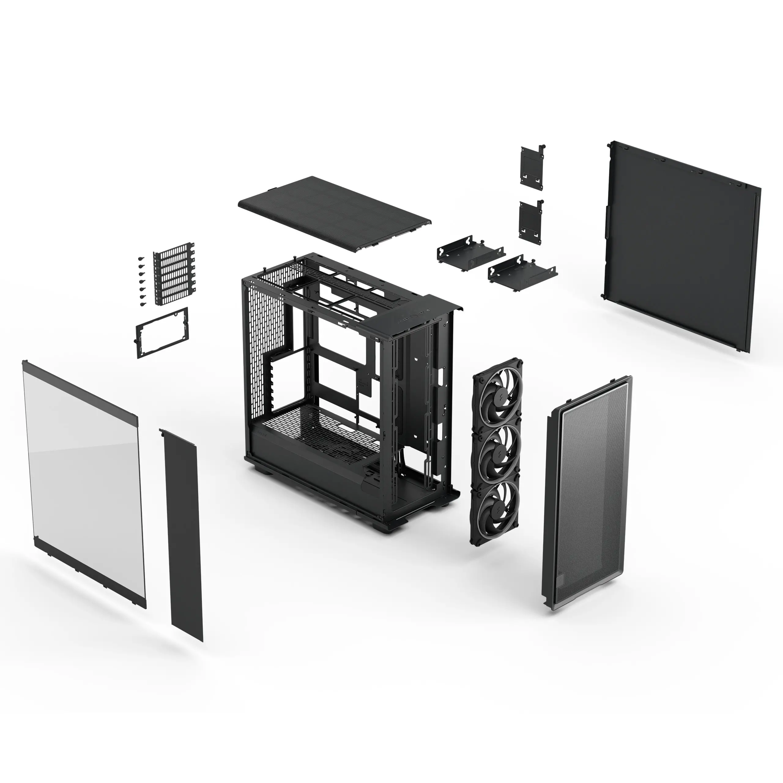 Кутия за компютър, FRACTAL DESIGN FD EPOCH XL BLACK TG RGB LIGHT - image 11