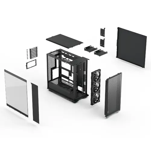 Carcasă pentru calculator, FRACTAL DESIGN FD EPOCH XL BLACK TG RGB LIGHT - 12