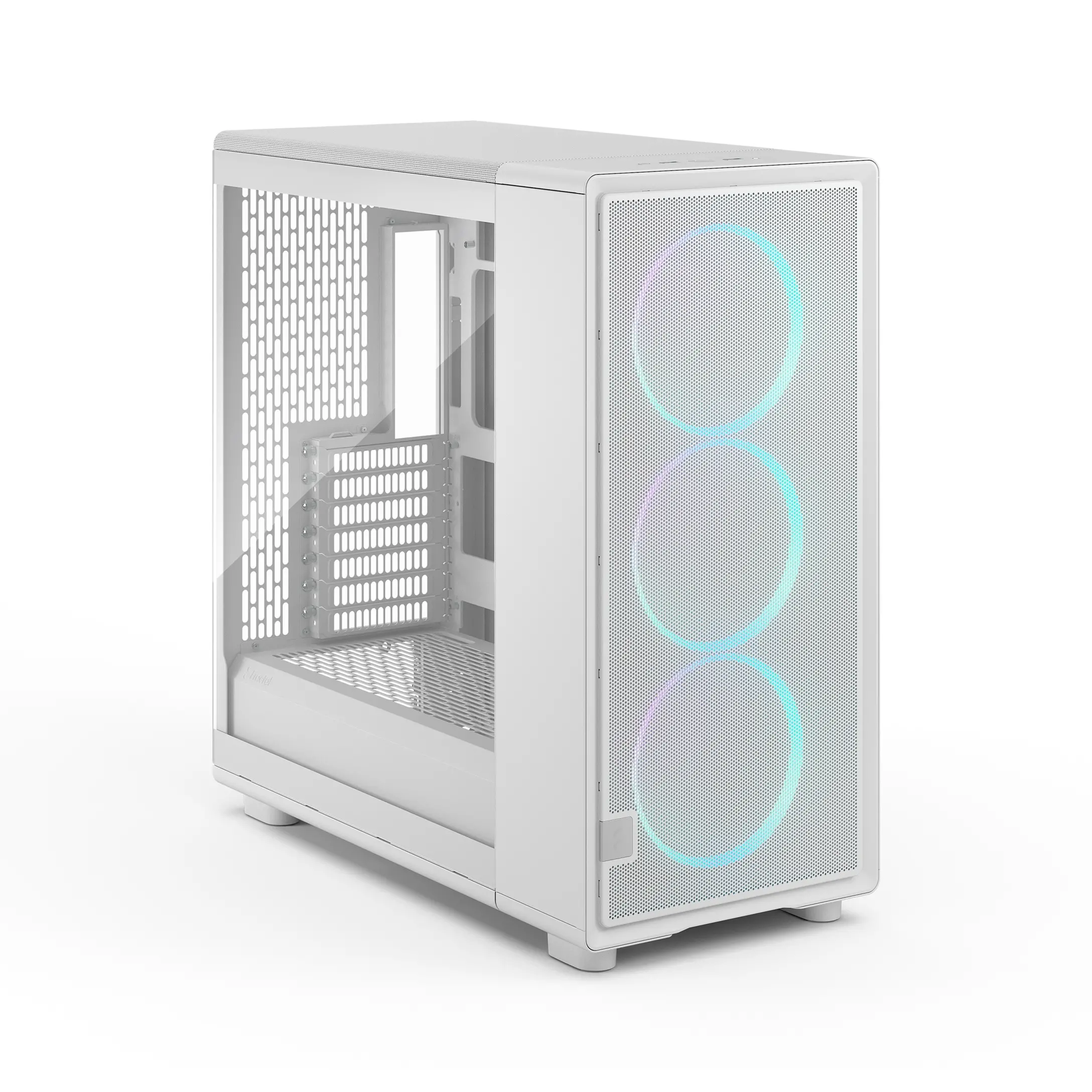 Кутия за компютър, FRACTAL DESIGN FD EPOCH XL WHITE TG RGB LIGHT