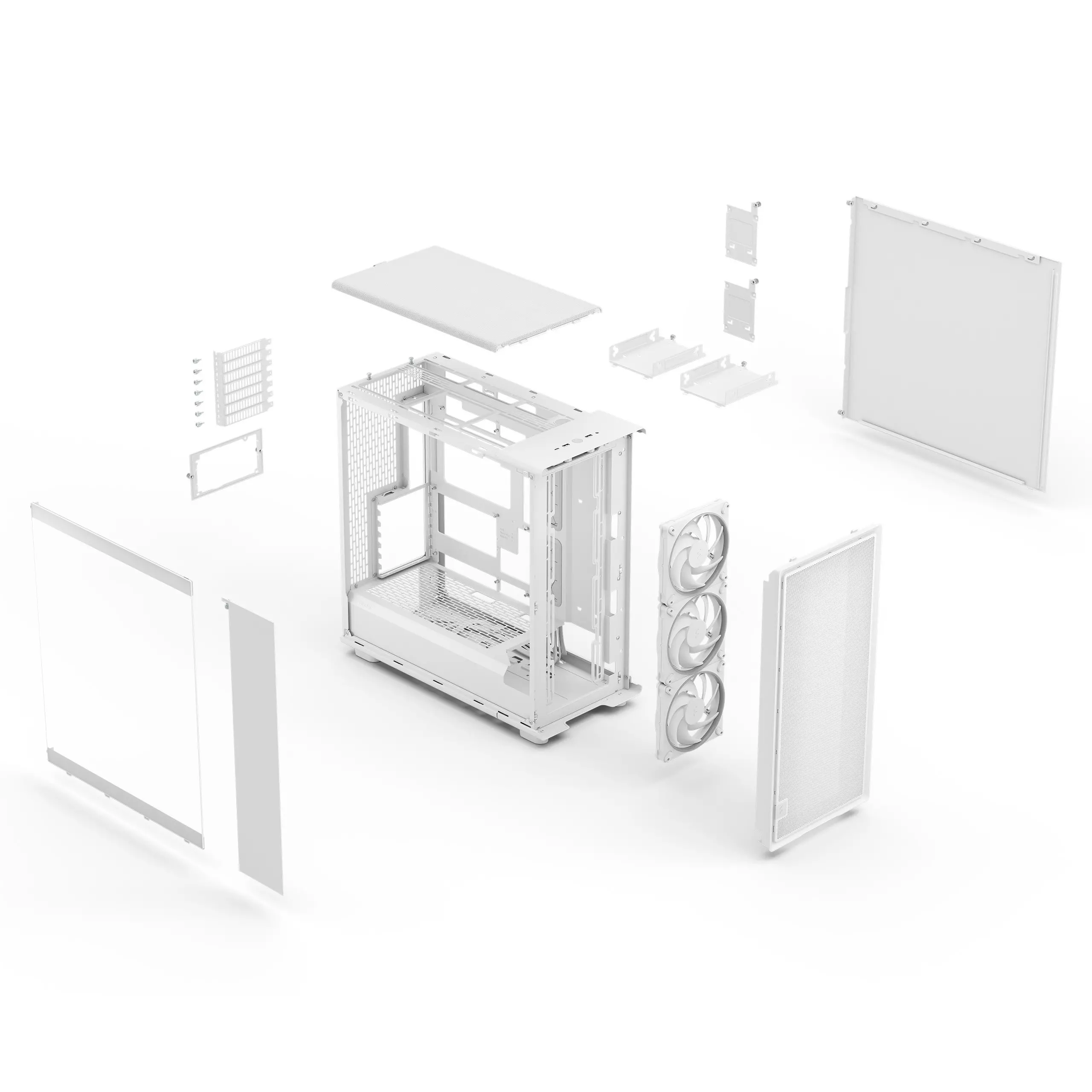 Кутия за компютър, FRACTAL DESIGN FD EPOCH XL WHITE TG RGB LIGHT - image 11