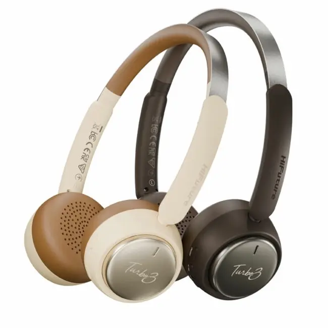 Слушалки, HiFuture TURBO3 Brown - image 3