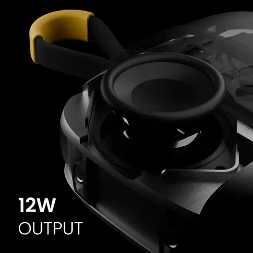 Тонколони, HiFuture LINO S Black, Bluetooth 5.4, IPX7 Waterproof, 12W Output, Pair to Play (TWS Mode), Up to 10 Hours Playtime, Support Auracast (Up to 100 units pair), Built-in Powerful DSP with DynaBoost Technology - image 1