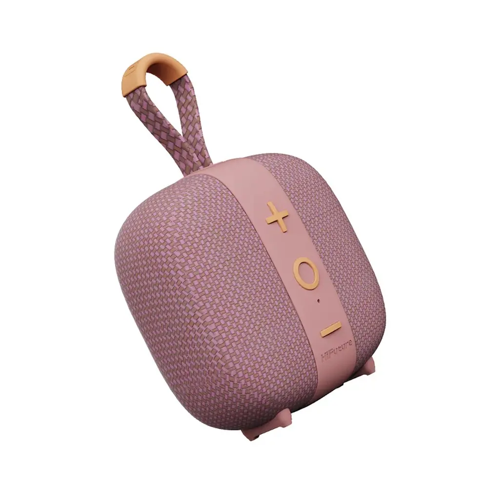 Тонколони, HiFuture LINO S Purple, Bluetooth 5.4, IPX7 Waterproof, 12W Output, Pair to Play (TWS Mode), Up to 10 Hours Playtime, Support Auracast (Up to 100 units pair), Built-in Powerful DSP with DynaBoost Technology