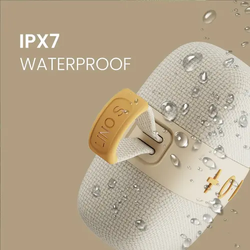 Boxe, HiFuture LINO S Latte, Bluetooth 5.4, rezistent la apă IPX7, putere de ieșire 12W, Pair to Play (mod TWS), până la 10 ore de redare, suport - 2
