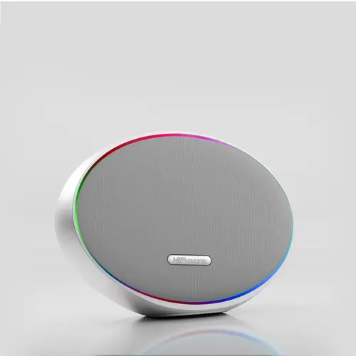 Тонколони, HiFuture ORBIT Silver, 80W Output (Max.power), Built-in Powerful DSP with DynaBoost Technology, Pair to Stereo Sound System (TWS Mode), Wireless 5.4, Orbit Lighting, Aluminum Elegance, Up to 8 Hours Playtime, Support Extension Media Player, Connection: US Тонколони, HiFuture ORBIT Silver, 80W Output (Max.power), Built-in Powerful DSP with DynaBoost Technology, Pair to Stereo Sound System (TWS Mode), Wireless 5.4, Orbit Lighting, Aluminum Elegance, Up to 8 Hours Playtime, Support Extension Media Player, Connection: US
