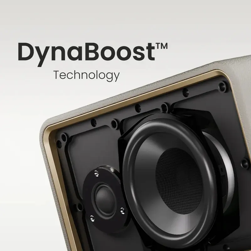 Тонколони, HiFuture Passion X Latte, 100W Output (Max.Power), Built-in Powerful DSP with DynaBoost Technology, Crafted Wood Cabin, Wireless 5.4, Two-Way Full Range Speaker System, Built-in 8000mAh High-Performance Battery System, Pair to Stereo Sound System (TWS Mo - image 2