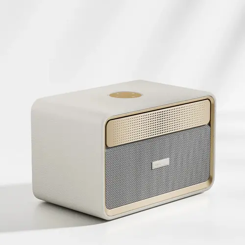 Тонколони, HiFuture Passion X Latte, 100W Output (Max.Power), Built-in Powerful DSP with DynaBoost Technology, Crafted Wood Cabin, Wireless 5.4, Two-Way Full Range Speaker System, Built-in 8000mAh High-Performance Battery System, Pair to Stereo Sound System (TWS Mo