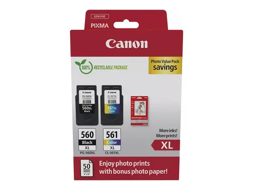 CANON CRG PG-560XL/CL-561XL Ink Cartridge PHOTO VALUE CANON CRG PG-560XL/CL-561XL Ink Cartridge PHOTO VALUE