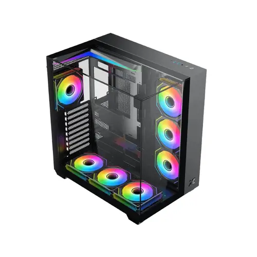 Xigmatek кутия Case ATX - Aqua V (H23A) - 7 ARGB Fans - image 1