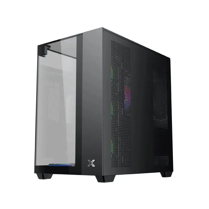 Carcasă Xigmatek ATX - Aqua V (H23A) - 7 ventilatoare ARGB - image 3