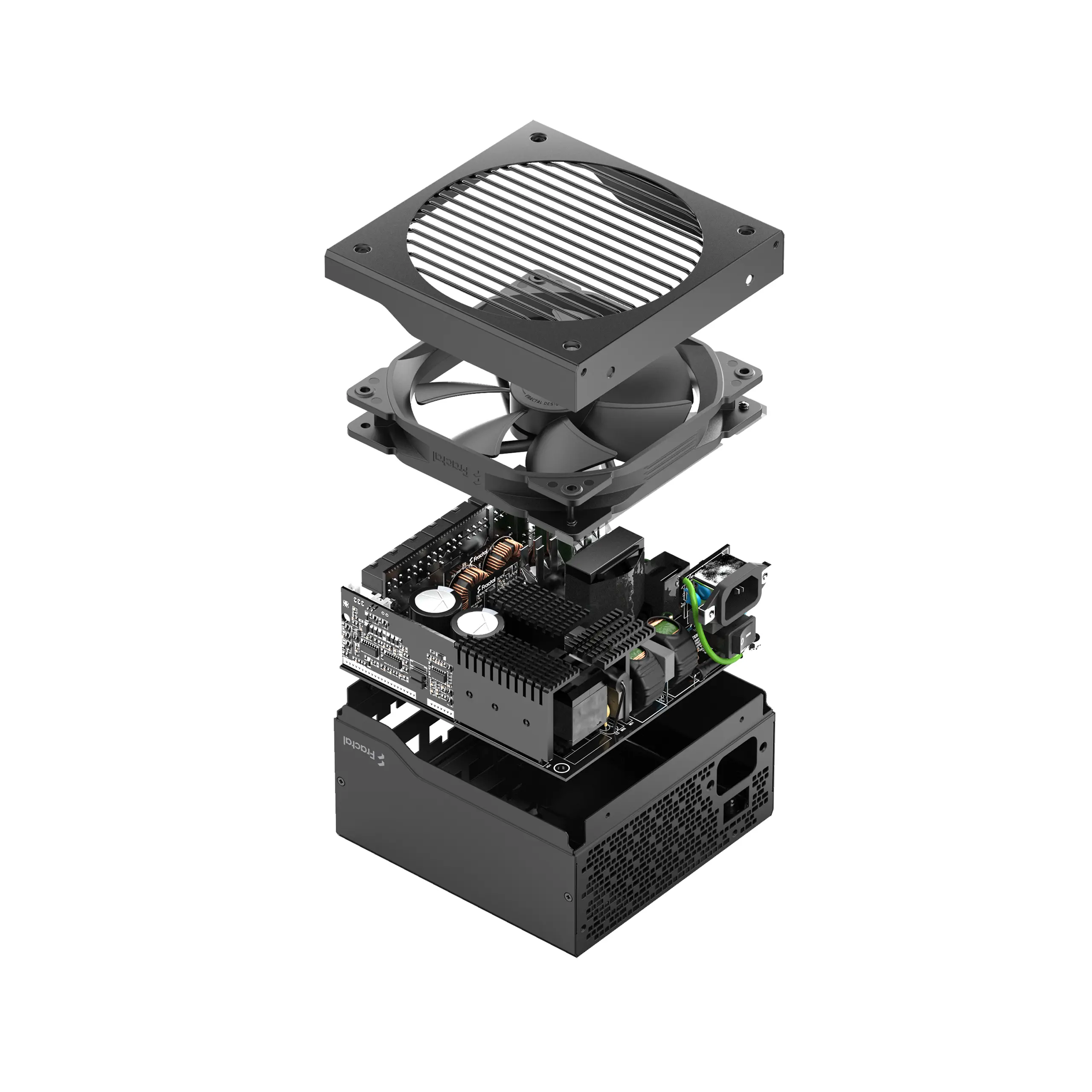 Захранване, FRACTAL DESIGN PSU FD ION 3 GOLD 750 BLACK - image 7