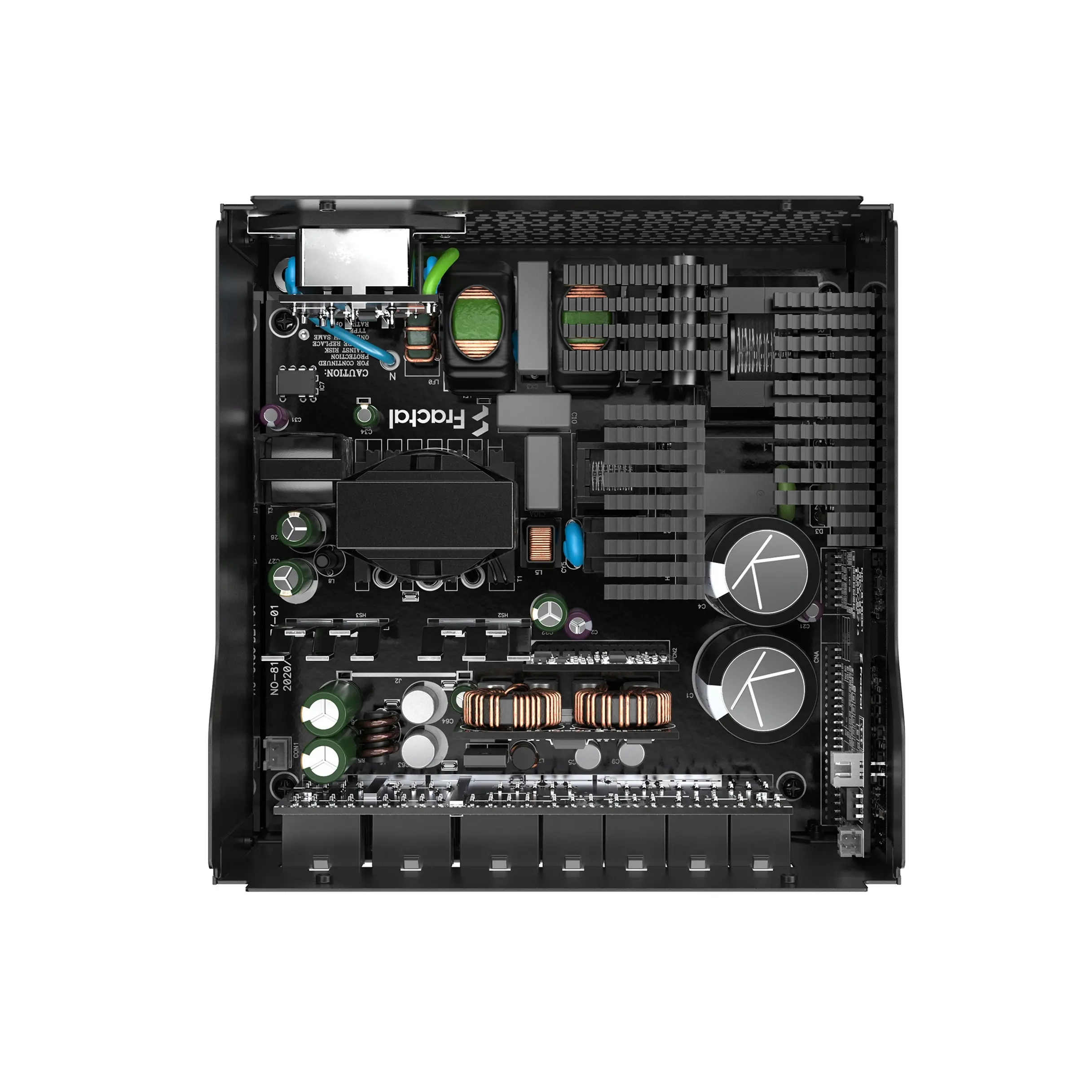 Захранване, FRACTAL DESIGN PSU FD ION 3 GOLD 750 BLACK - image 8