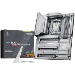 MSI MAG X870E TOMAHAWK MAX WIFI PZ, ATX, Socket AM5, 4x DDR5 Dual Channel DDR5 up to 8400(OC)MHz, 3x PCIe 3.0 x16 slot, 4x M.2 slot, 4x USB 2.0, 3x USB 5Gbps, 2x USB 10Gbps, 1x 10Gbps Type-C, 2x 40Gbps Type-C, HDMI, 7.1 Audio 5G LAN, WiFI 7, BT, 3Y