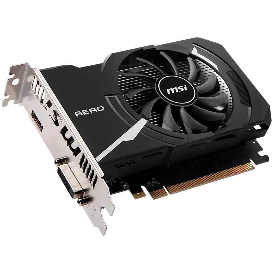 MSI Video Card NVidia GT 1030 AERO ITX 2GD4 OC (2G GDDR4 ,HDMI, DVI) retail - image 2