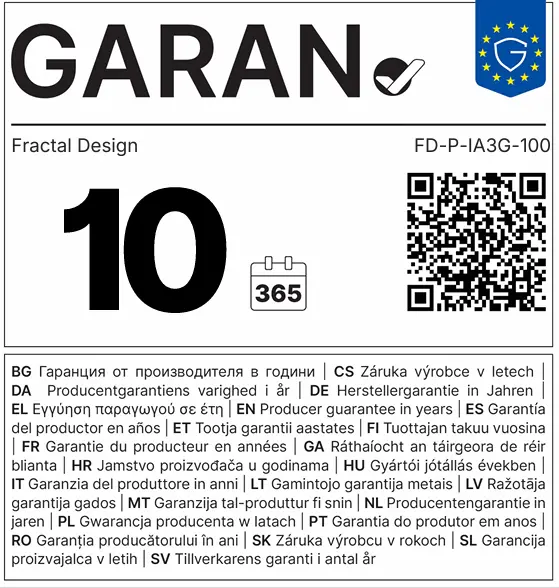 Τροφοδοτικό, FRACTAL DESIGN PSU FD ION 3 GOLD 1000 ΜΑΥΡΟ - image 6