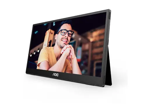 Монитор, AOC 16T3EA, 15.6" IPS WLED, 1920x1080@60Hz, 4ms GtG, 250cd m/2, 700:1, 50M:1 DCR, USB-C 3.2x1 - image 4