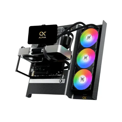 Xigmatek кутия Case ATX - Carbonic Black - Carbon Fiber - image 1