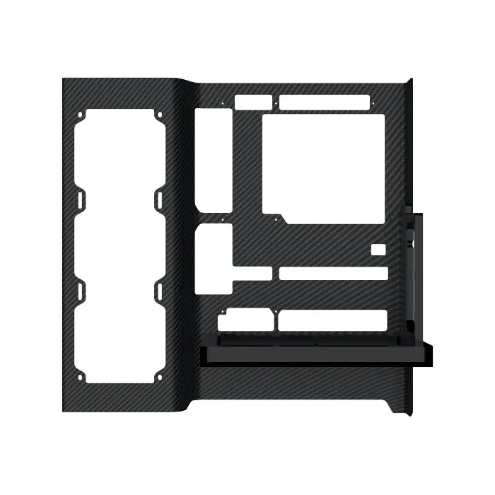 Xigmatek кутия Case ATX - Carbonic Black - Carbon Fiber - image 6