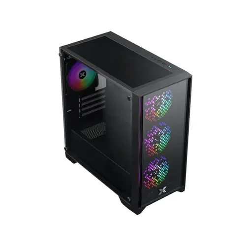 Xigmatek кутия Case mATX - NYX II - 4 RGB Fans - image 2