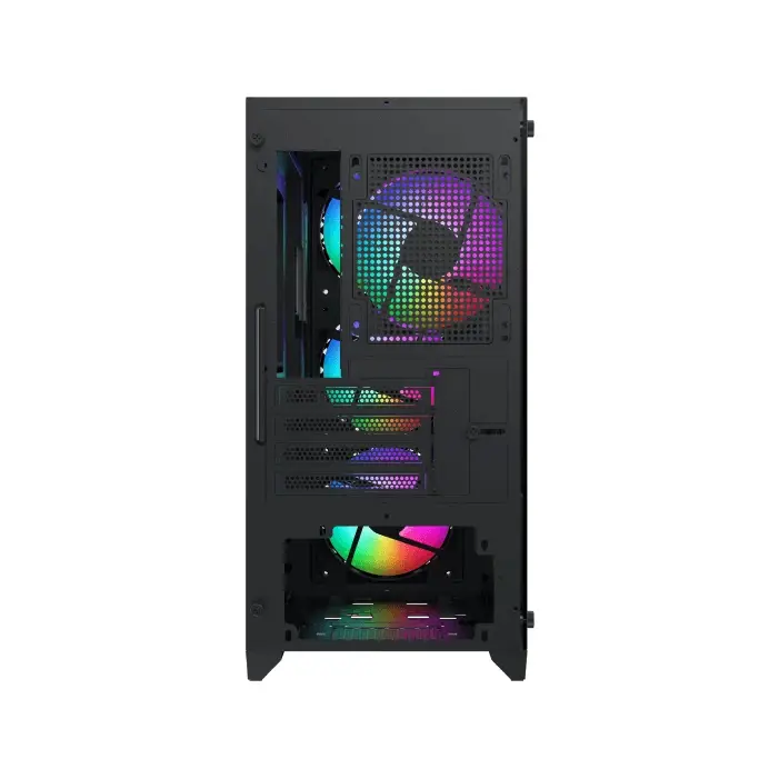 Xigmatek кутия Case mATX - NYX II - 4 RGB Fans - image 8