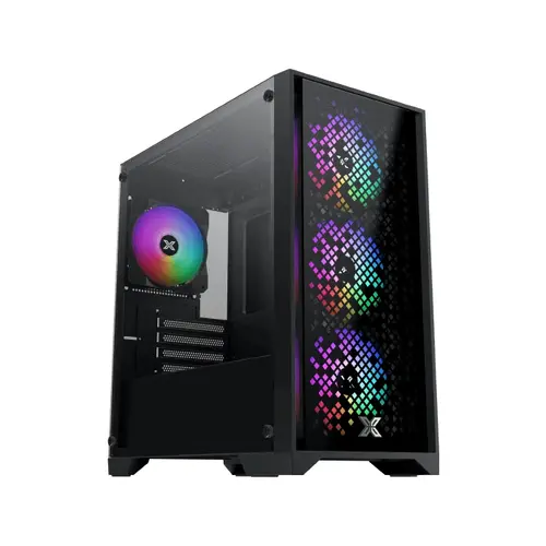 Xigmatek Κουτί Case mATX - NYX II - 4 RGB Fans - 1