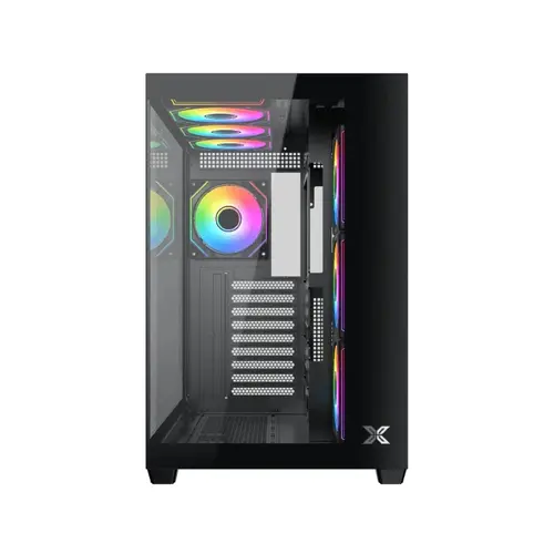 Xigmatek кутия Case ATX - Aqua V Air (H23A) - 7 ARGB Fans - image 2