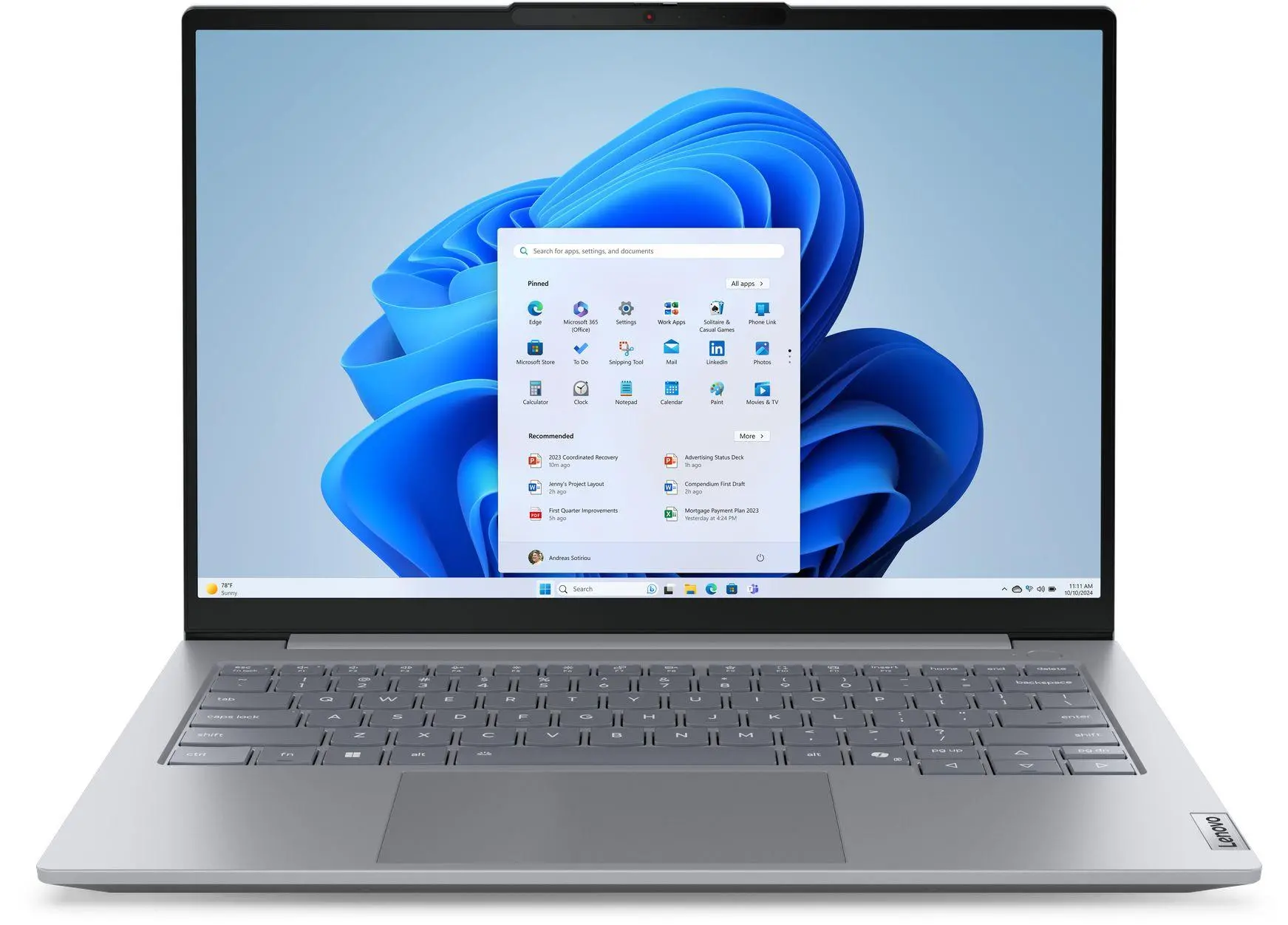 Laptop, Lenovo ThinkBook 14 G8 IntelCore Ultra 5 135H, 14C (până la 4.6GHz, 18MB), 16GB DDR5-5600, 1TB SSD, 14" WUXGA (1920x1200) IPS AG, Intel Arc