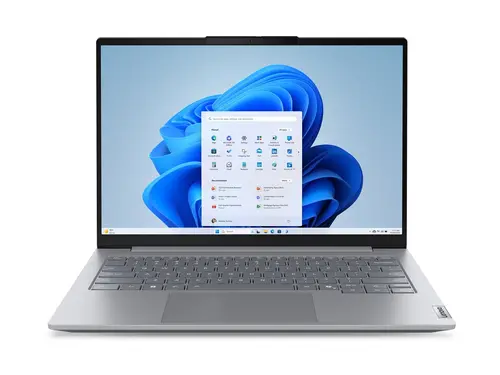 Лаптоп, Lenovo ThinkBook 14 G8 IntelCore Ultra 5 135H, 14C (up to 4.6GHz, 18MB), 16GB DDR5-5600, 1TB SSD, 14" WUXGA (1920x1200) IPS AG, Intel Arc Graphics, 1080p&IR Cam, Backlit KB, 3 cell, WLAN, BT, FPR, DOS, 3Y Onsite - image 1