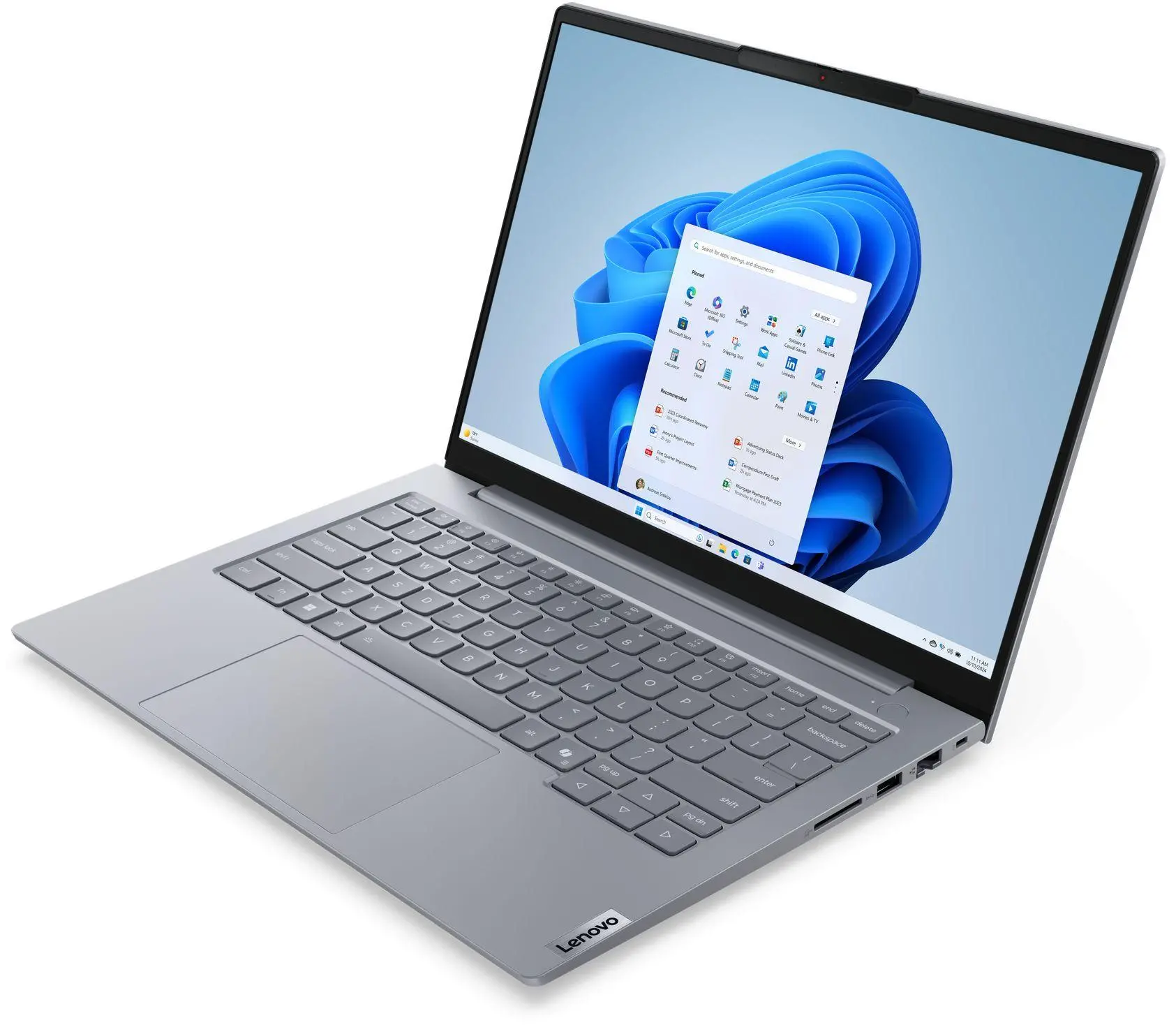 Λάπτοπ, Lenovo ThinkBook 14 G8 IntelCore Ultra 5 135H, 14C (έως 4.6GHz, 18MB), 16GB DDR5-5600, 1TB SSD, 14" WUXGA (1920x1200) IPS AG, Intel Arc - image 3