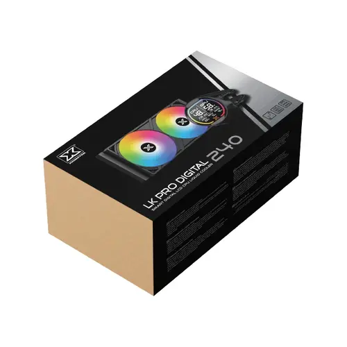 Xigmatek водно охлаждане Water Cooling LK Pro 240 Digital - 2.7 inch Digital LCD Display - image 8