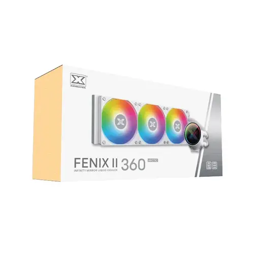 Xigmatek водно охлаждане Water Cooling FENIX II 360 Arctic - Addressable RGB - image 8