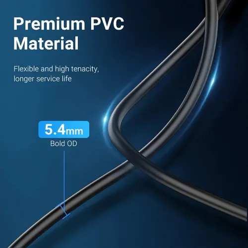 Vention Кабел USB 3.0  Extension AM / AF - 0.5M Black - CBHBD - image 11