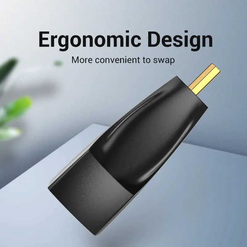 Vention Адаптер Adapter Micro HDMI M / HDMI F Black - AITB0 - image 5