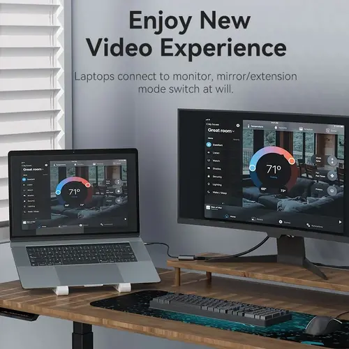 Vention адаптер Adapter USB-C/A to HDMI F - ACYHB - image 5