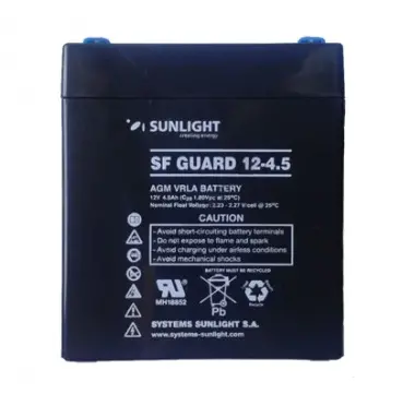 Непрекъсваем ТЗИ, SUNLIGHT BATTERY 12V / 4.5AH