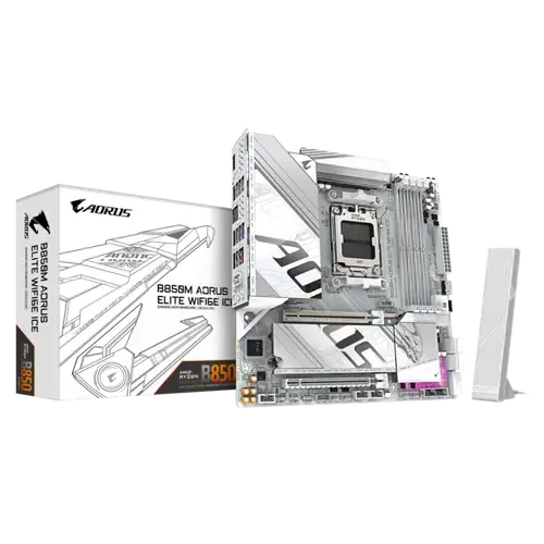 Дънна платка, GIGABYTE GB B850M AORUS ELITE WF6E ICE - image 4