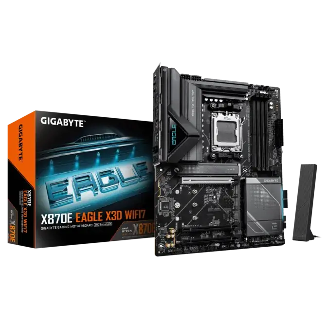 Дънна платка, GIGABYTE GB X870E EAGLE X3D WF7 / AM5 - image 3