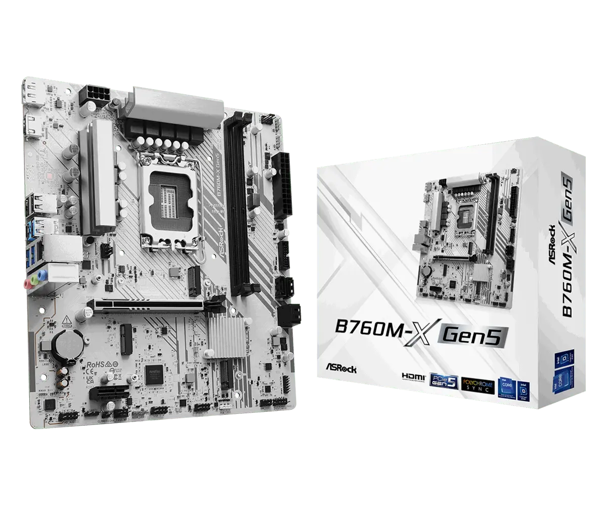 Дънна платка, ASROCK B760M-X GEN5 - image 3