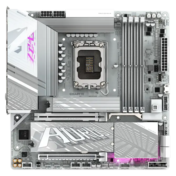 Μητρική πλακέτα, GIGABYTE GB Z890M AORUS ELITE WF7 ICE