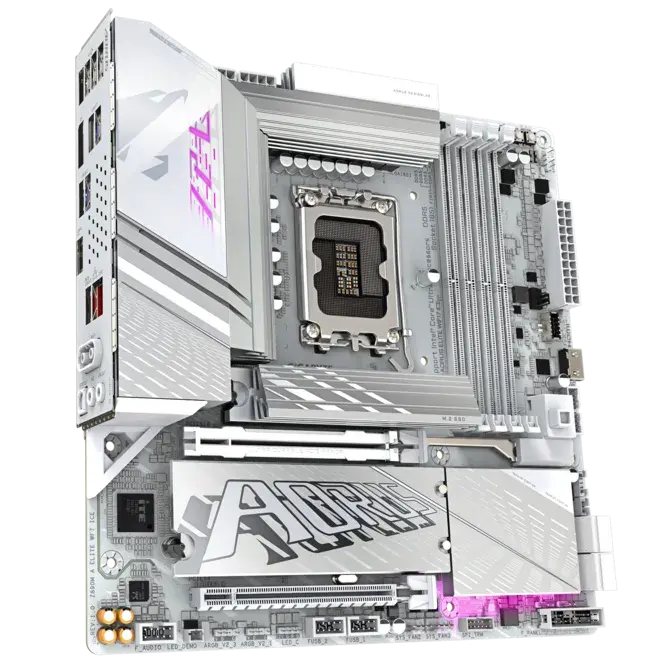 Дънна платка, GIGABYTE GB Z890M AORUS ELITE WF7 ICE - image 1