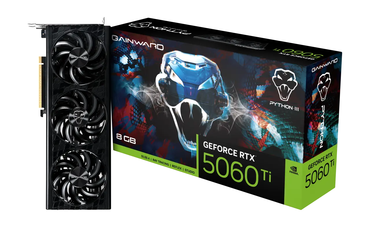 Видео карта, GAINWARD GW RTX5060TI PYTHON III 8GB - image 6