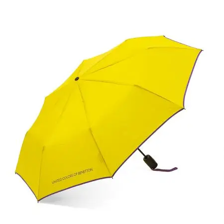 Дамски чадър BENETTON- жълт