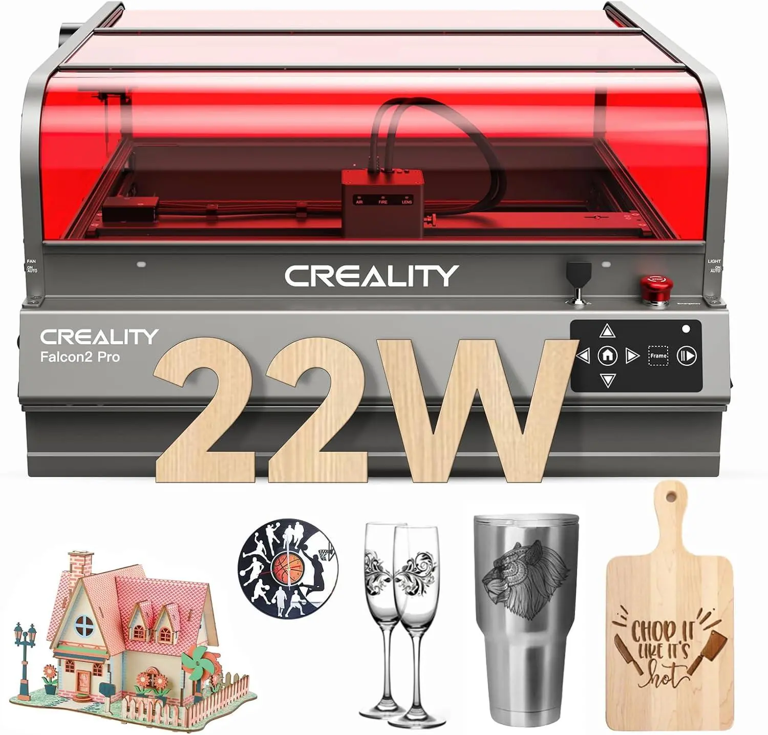 Mașină de gravat cu laser Creality Falcon2 Pro 22W