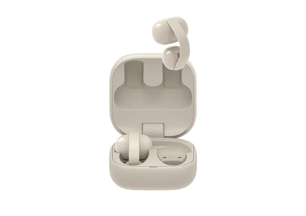 Слушалки, Sony LinkBuds Clip WF-LC900 TWS Open-ear Earbuds , greige - image 1