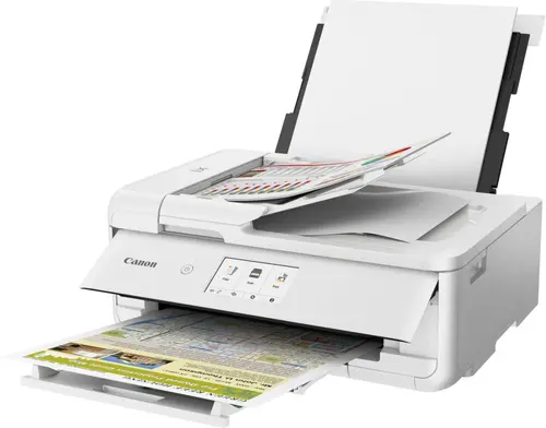 Мастилоструйно многофункционално устройство, CANON PIXMA TS9551CA AIO WHITE - image 2